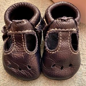 Freshly Picked Navy Blue Mary Jane moccasins